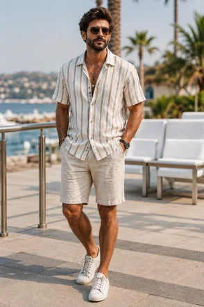 Referência de look para o Welcome Sunset