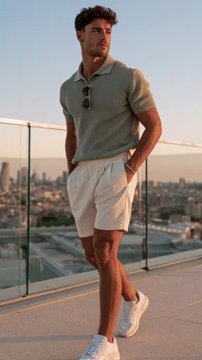 Referência de look para o Welcome Sunset